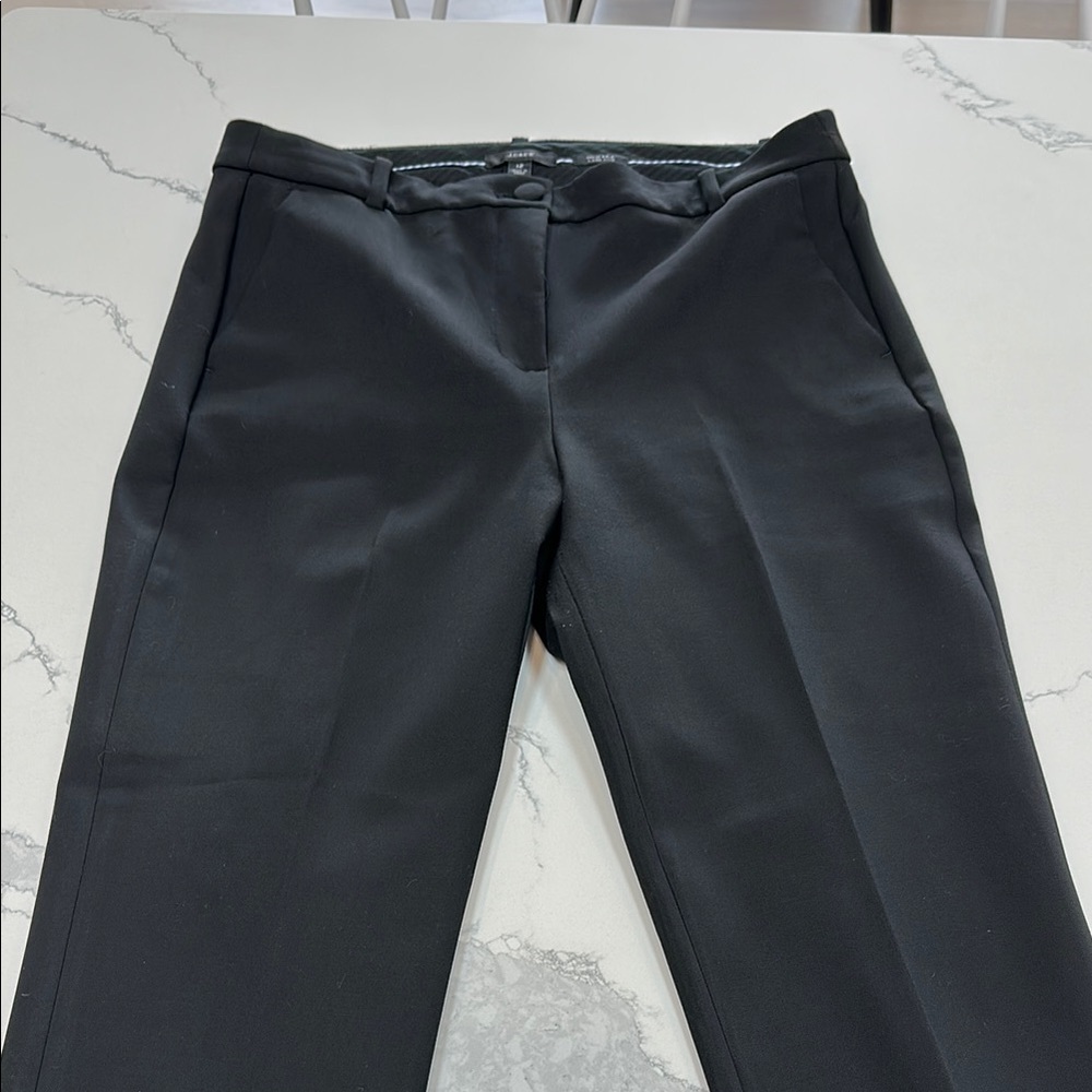 J. Crew Black Straight Leg Pants